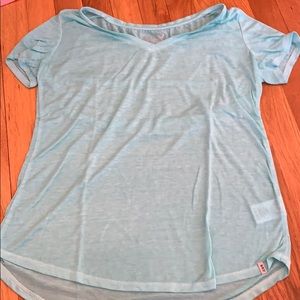 mint green t shirt